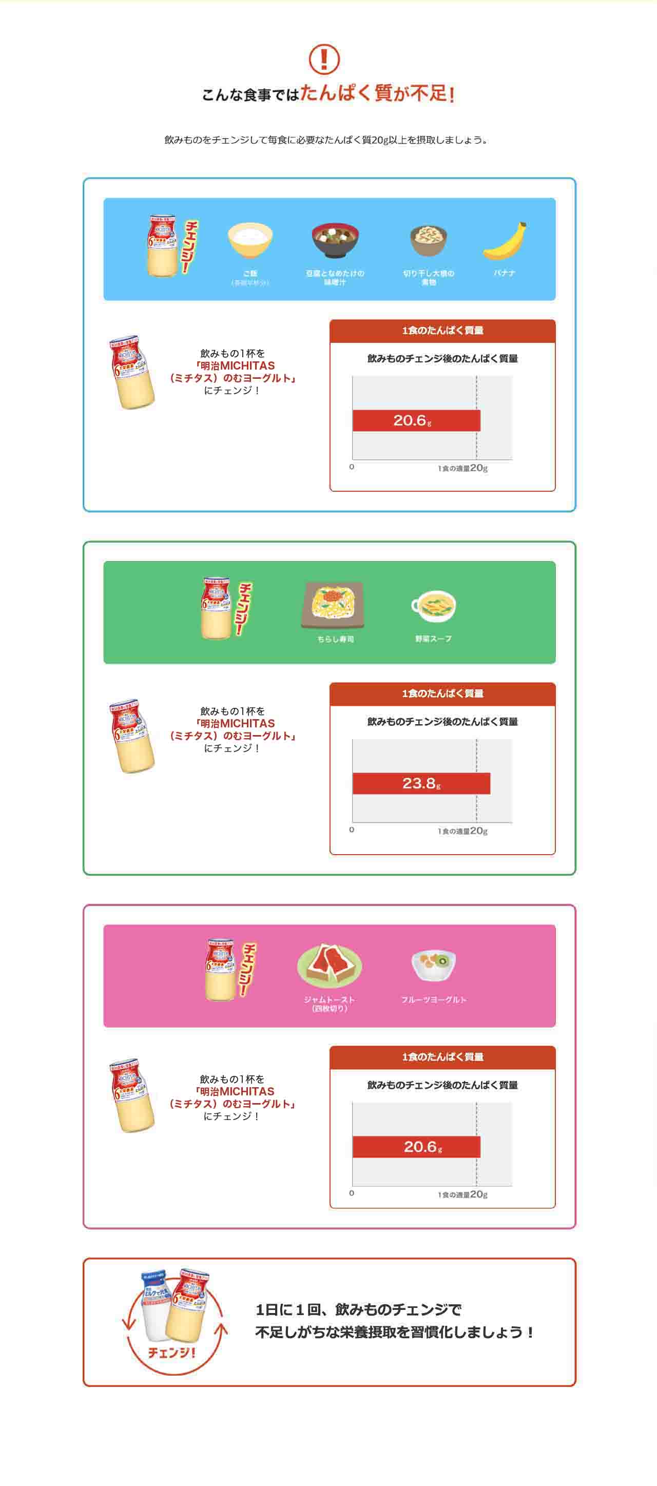 無理なく続けられます。