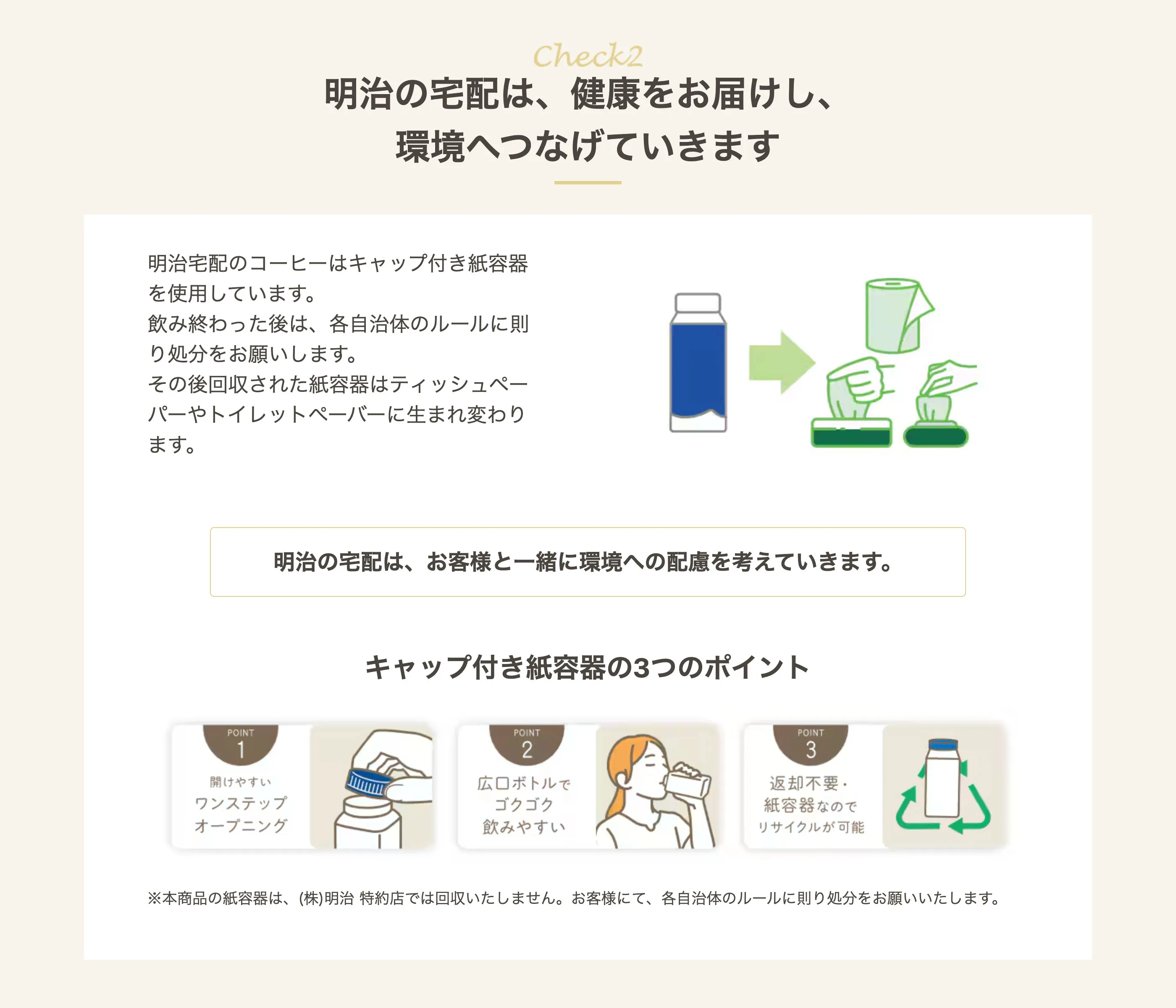 明治 宅配のコーヒー 内容説明