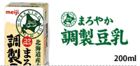 まろやか調製豆乳